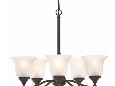 5-Light Oil-Rubbed Bronze Chandelier