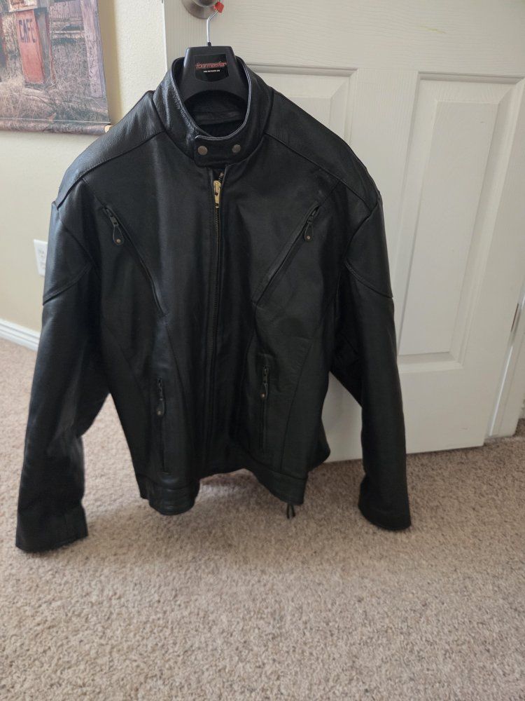 Mens leather jacket