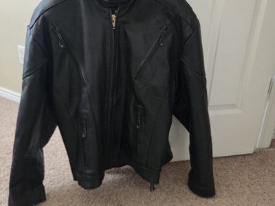 Mens leather jacket