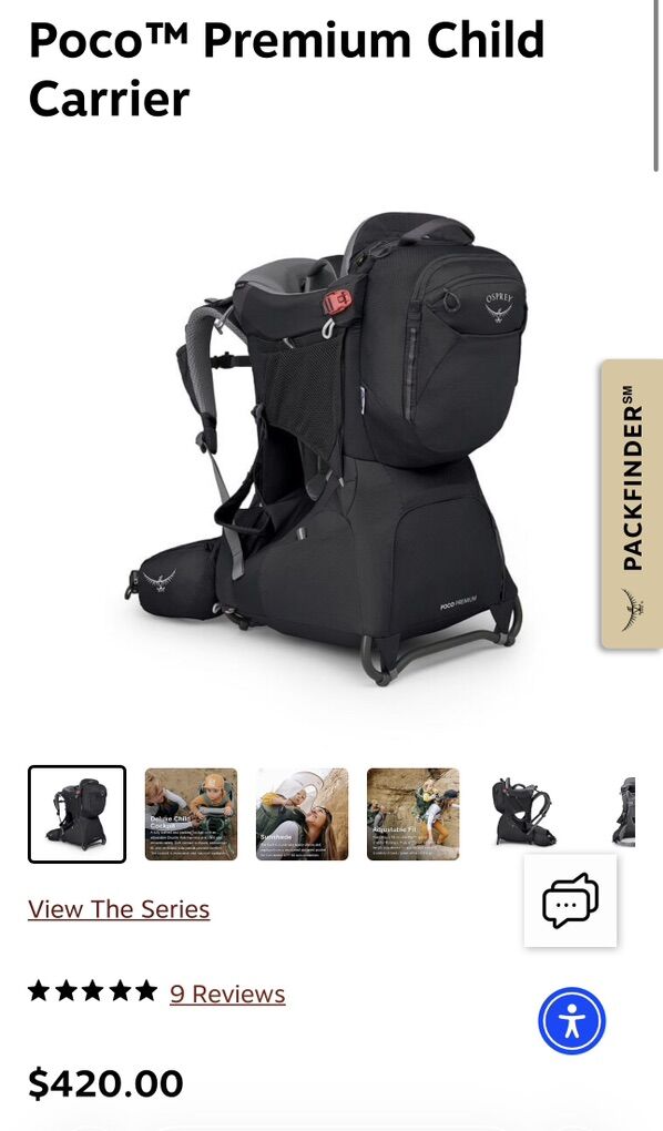 Brand new Osprey Poco Premium Child Carrier