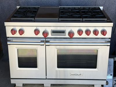 WOLF 48” Dual Fuel Range - Great- Warranty incl