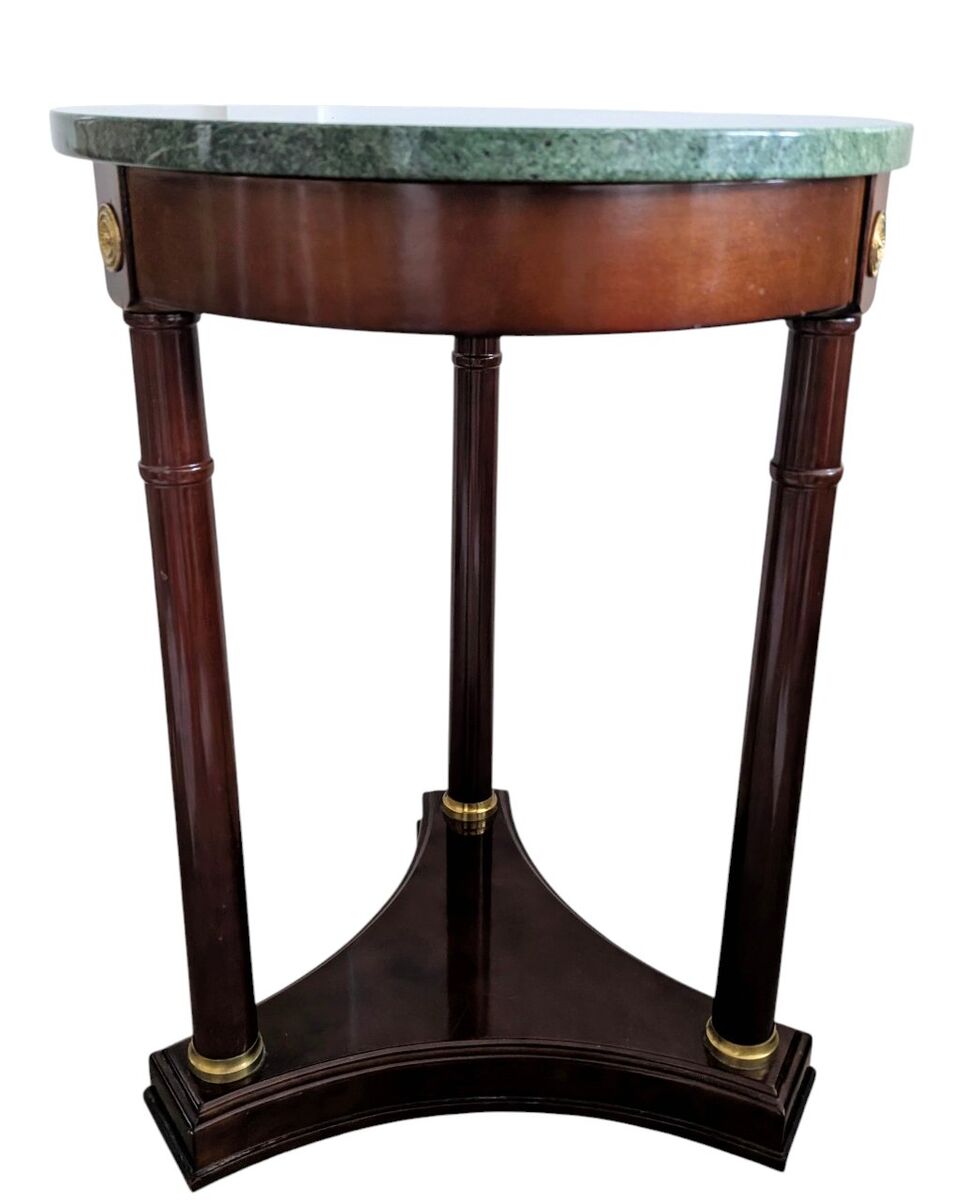 Bombay Co French Empire Neoclassical Style Mahogan