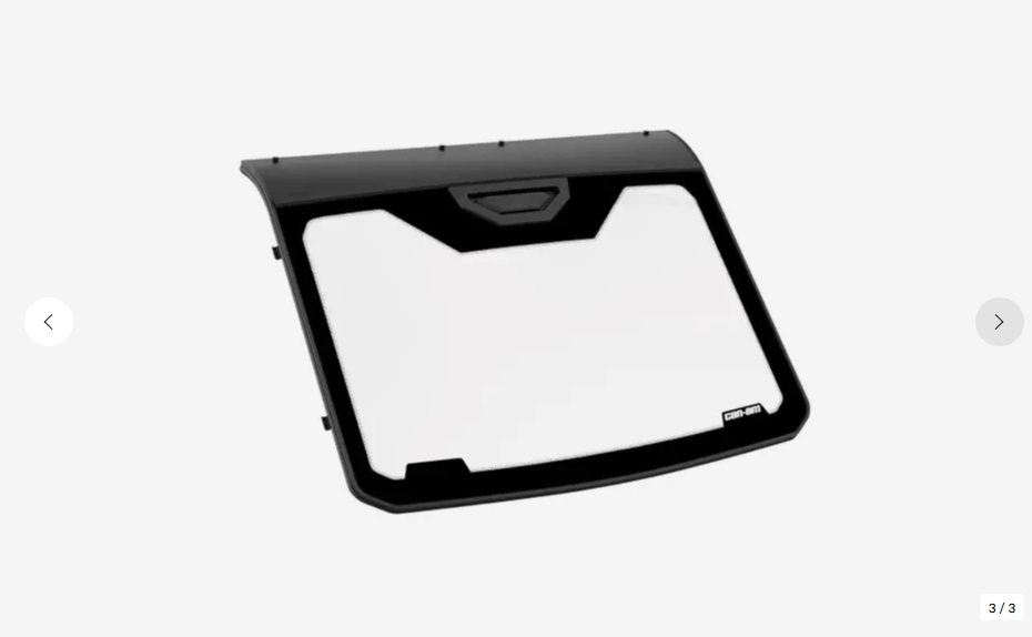 Can‑Am Commander OEM full glass windshield