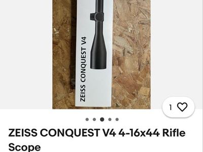 ZEISS CONQUEST V4 4-16x44 Rifle Scope