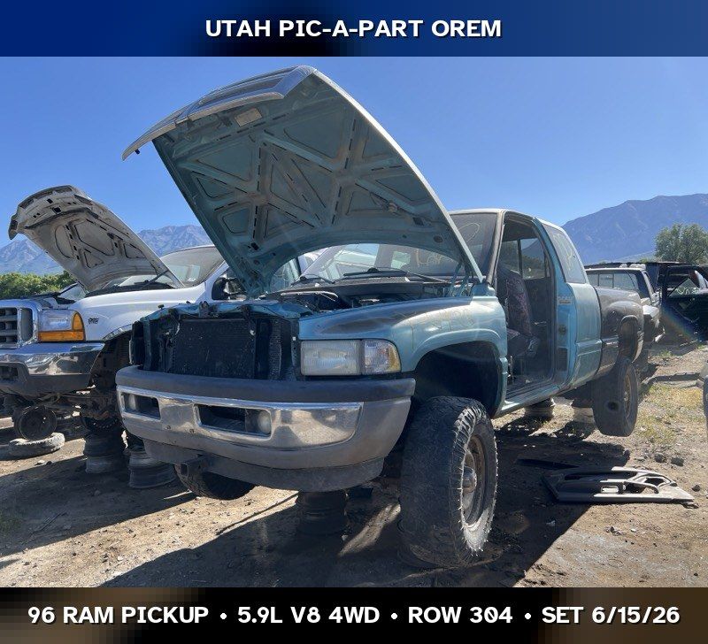 1996 Dodge Ram Pickup Parts - UTPAP Orem