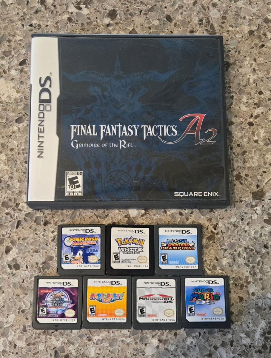 Nintendo Ds game bundle including PokeMon White! trades considered!