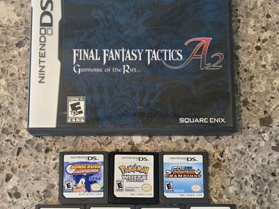 Nintendo Ds game bundle including PokeMon White! trades considered!