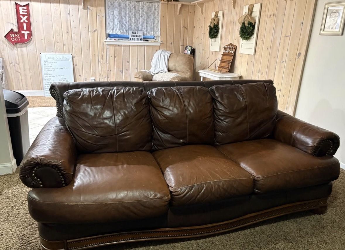 Leather Couch