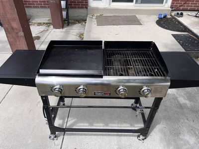 Royal Gourmet 4-Burner Gas Grill and Griddle Combo