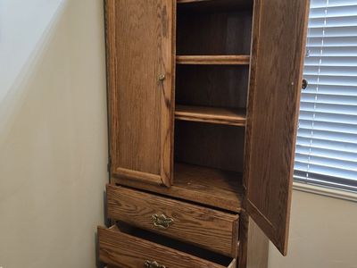Wood wardrobe for sale