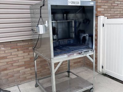 Total Finishing Portable Powder Coating Spray Booth With Cartridge Filter