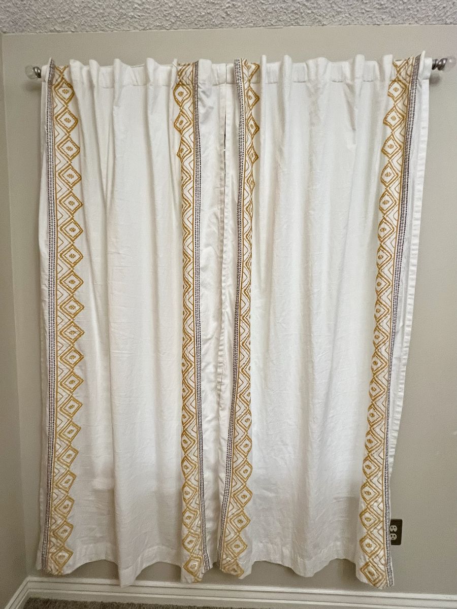 Opalhouse Embroidered Curtains