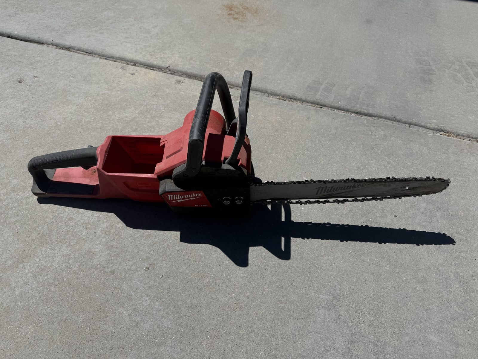 Milwaukee chainsaw.