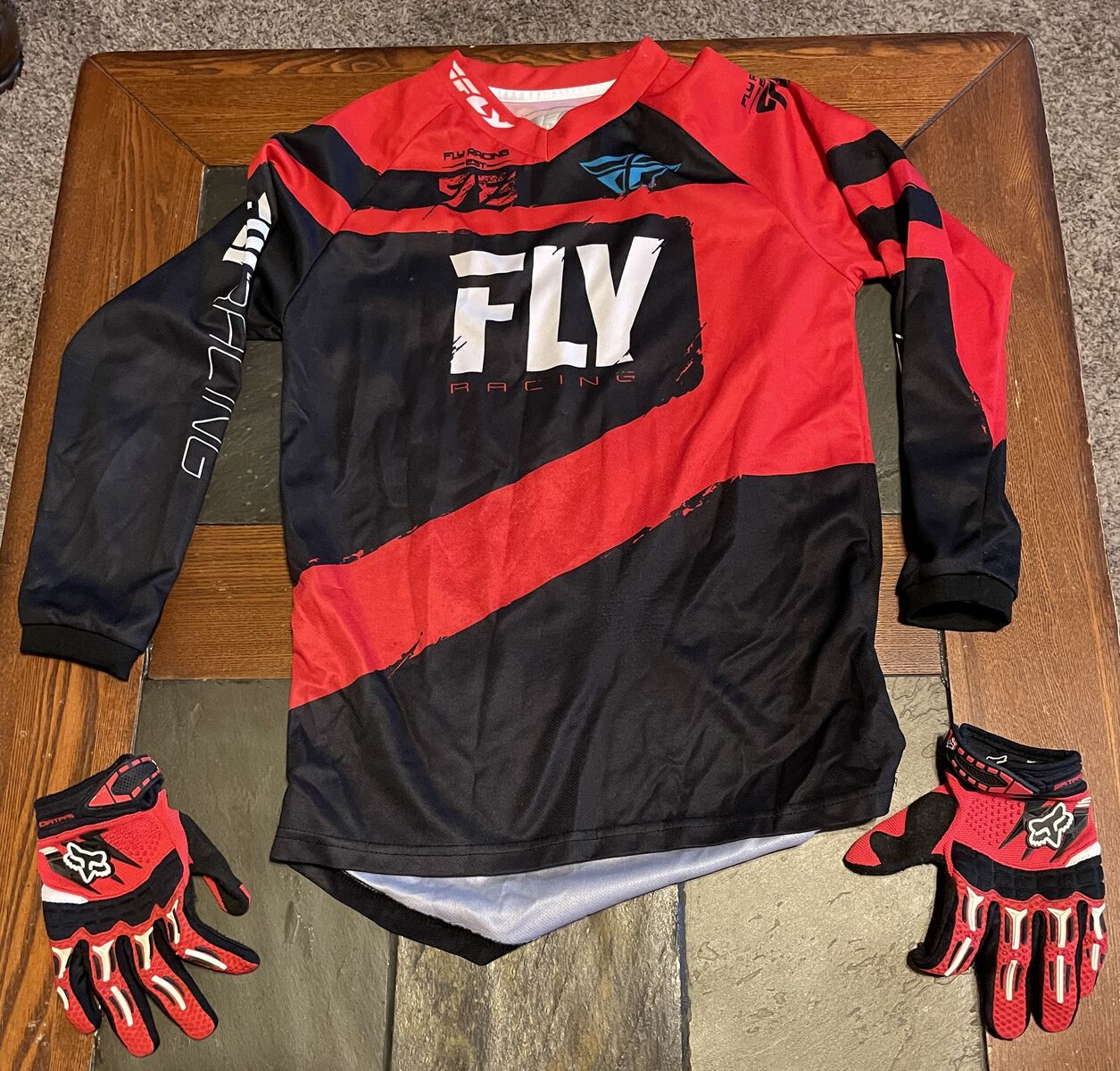Youth Motocross Pants and Jersey.