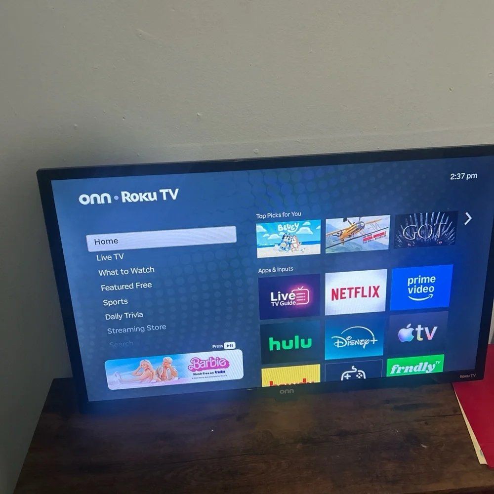 42" TCL Roku Smart TV – Works Great – No Remote