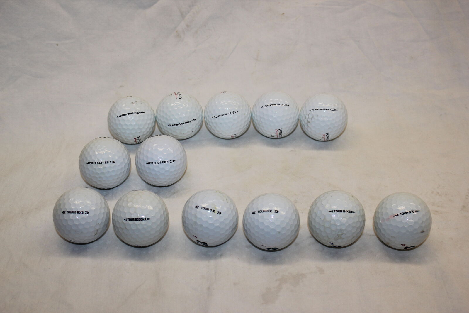 Bridgestone and Kirkland Golf Balls