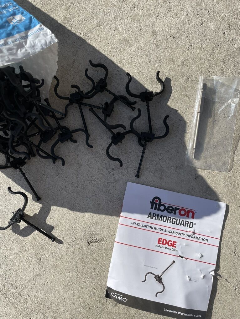 Hidden Deck Fasteners 90 Count