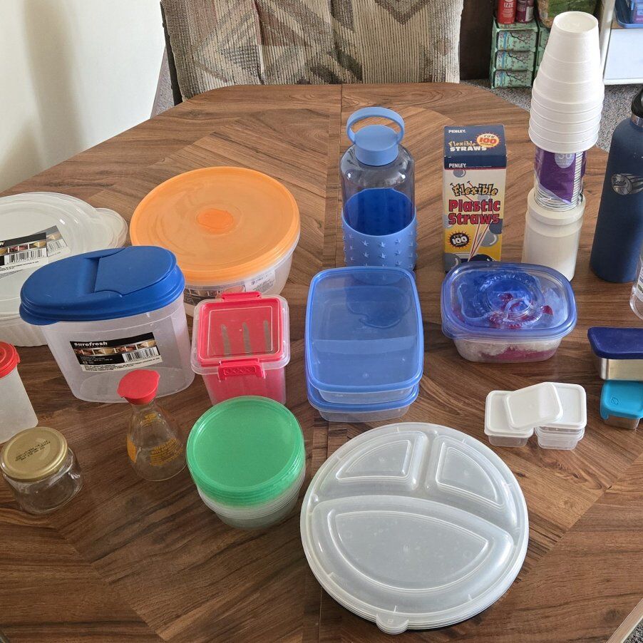 Tupperware Plastic Kitchen Containers, Etcetera!!!