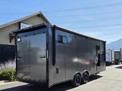 2026 Stealth Nomad 8x24 / 8.5x24 24FK Toy Hauler Travel Trailer Enclosed Cargo Bumper Pull New