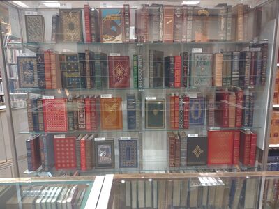 RARE, leather, and signed books