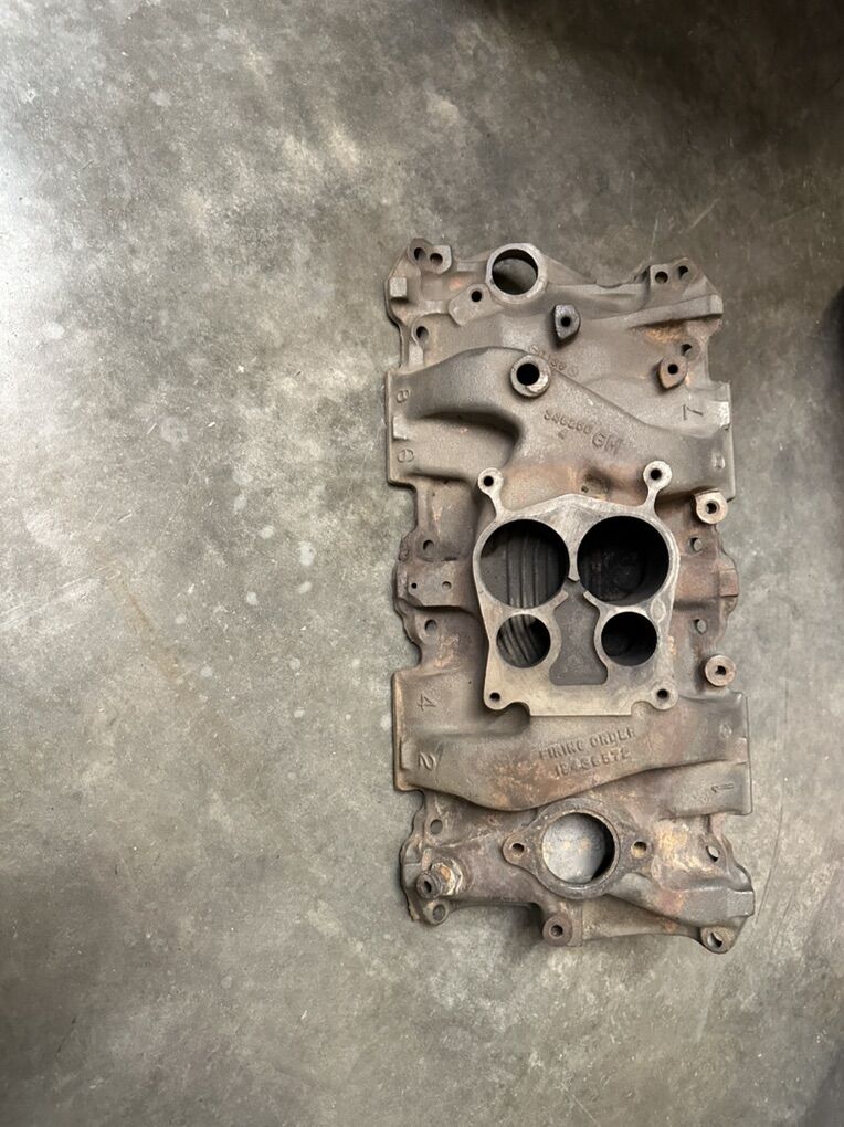 GM 350 Manifold