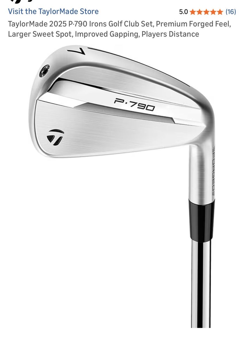 New 2025 tailor-made P790 4-pw irons