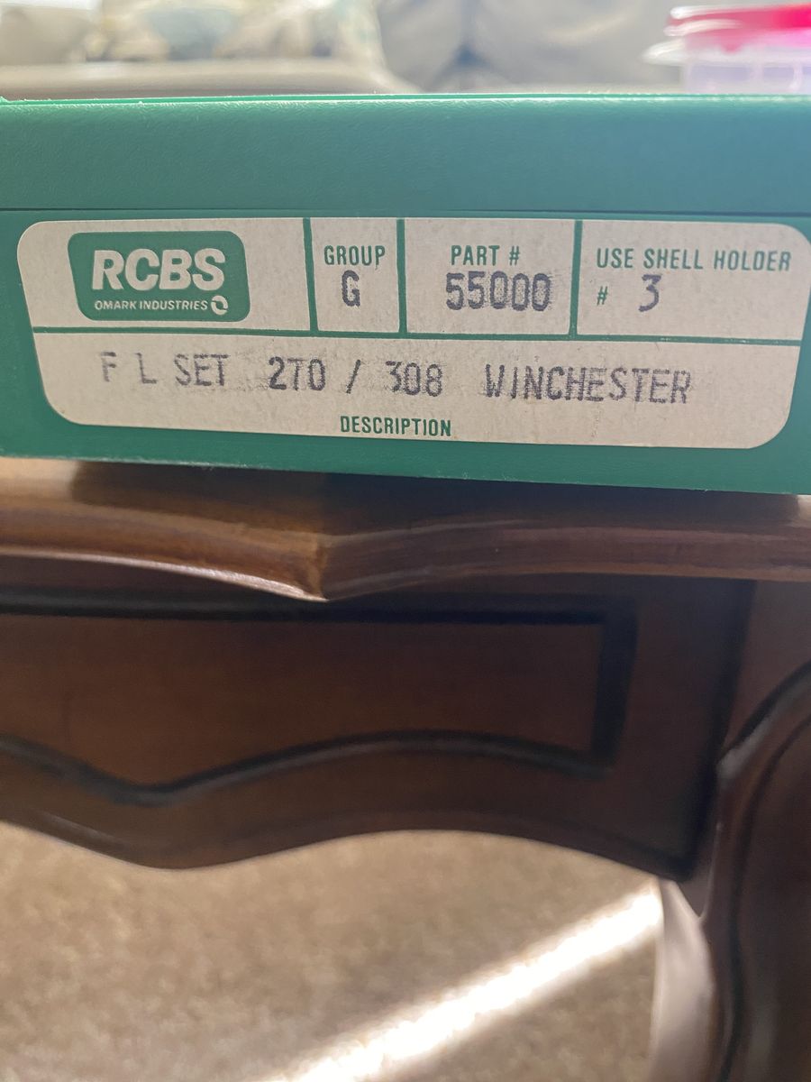 RCBS 2 die set 270/308 Winchester