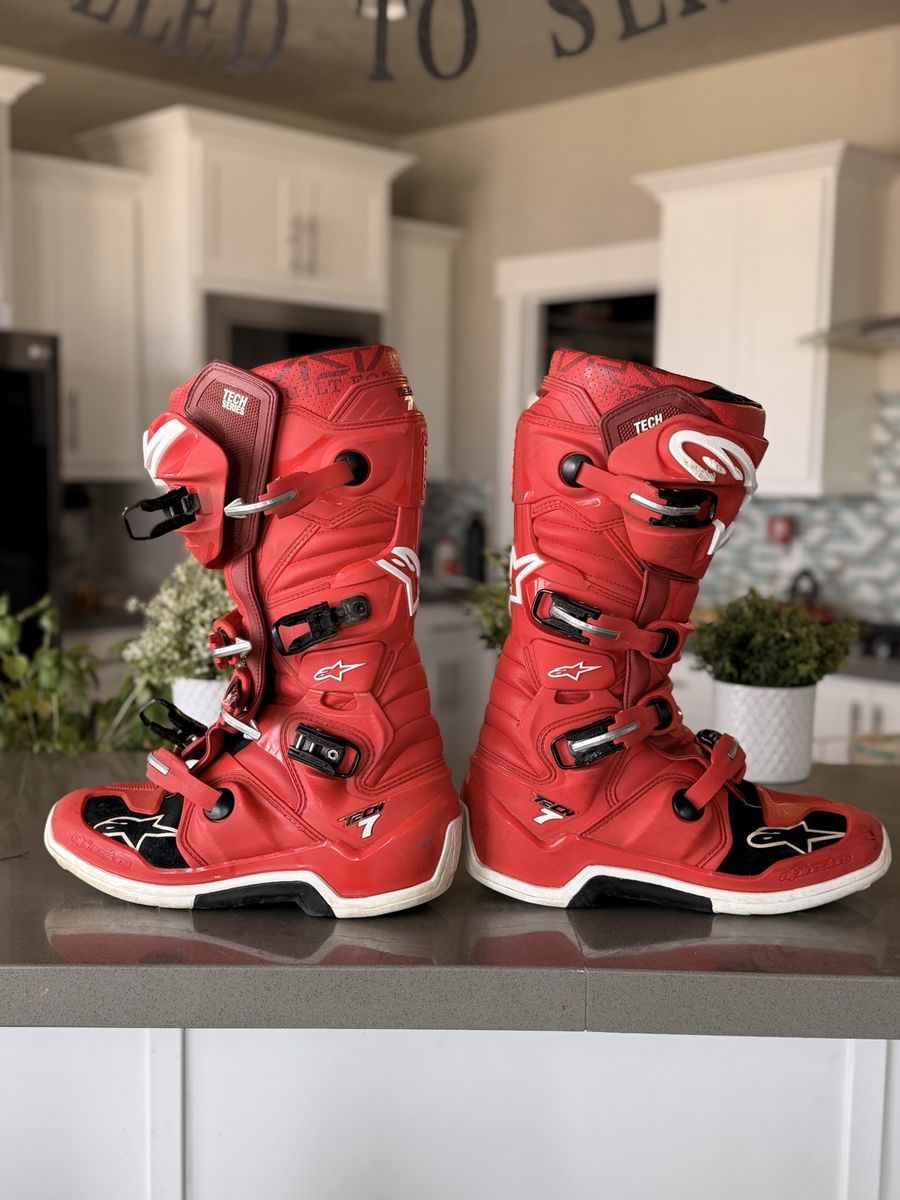 Alpinestars Tech 7 size 13 good shape moto boot