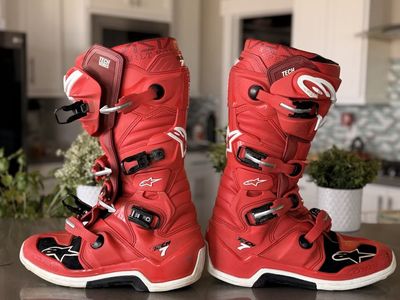 Alpinestars Tech 7 size 13 good shape moto boot