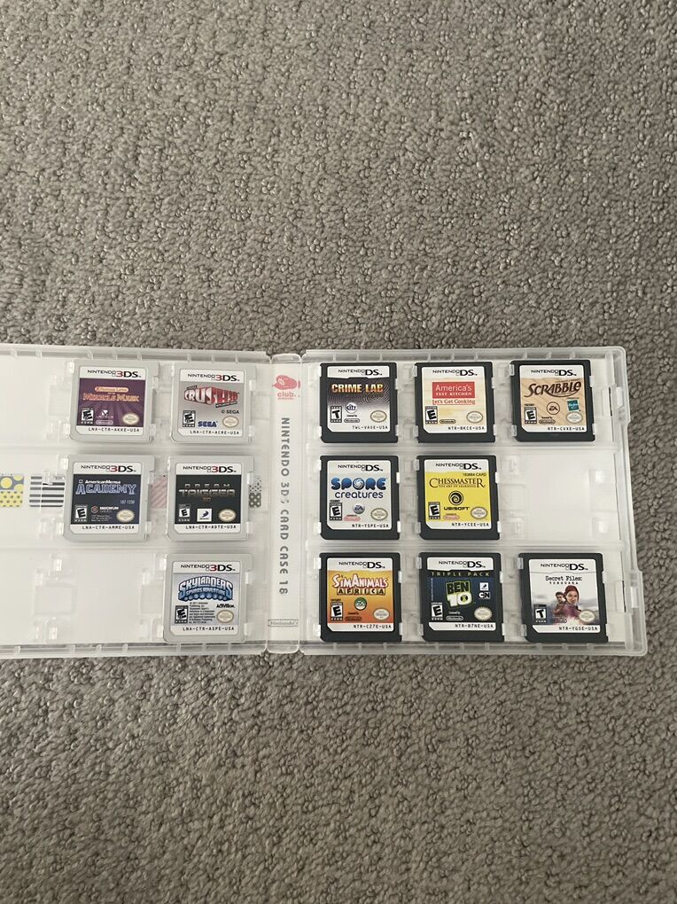 Nintendo DS And 3DS Games
