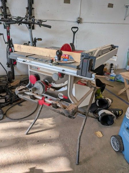 SawStop Compact Table Saw (CTS-120A60) with Folding Stand (CTS-FS)