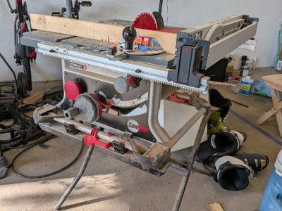 SawStop Compact Table Saw (CTS-120A60) with Folding Stand (CTS-FS)