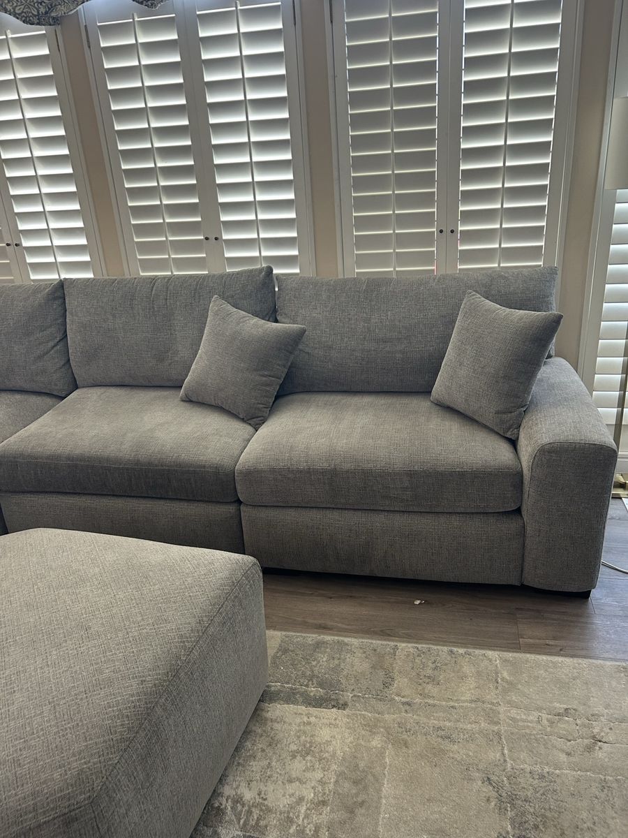 Gray Sectional like new