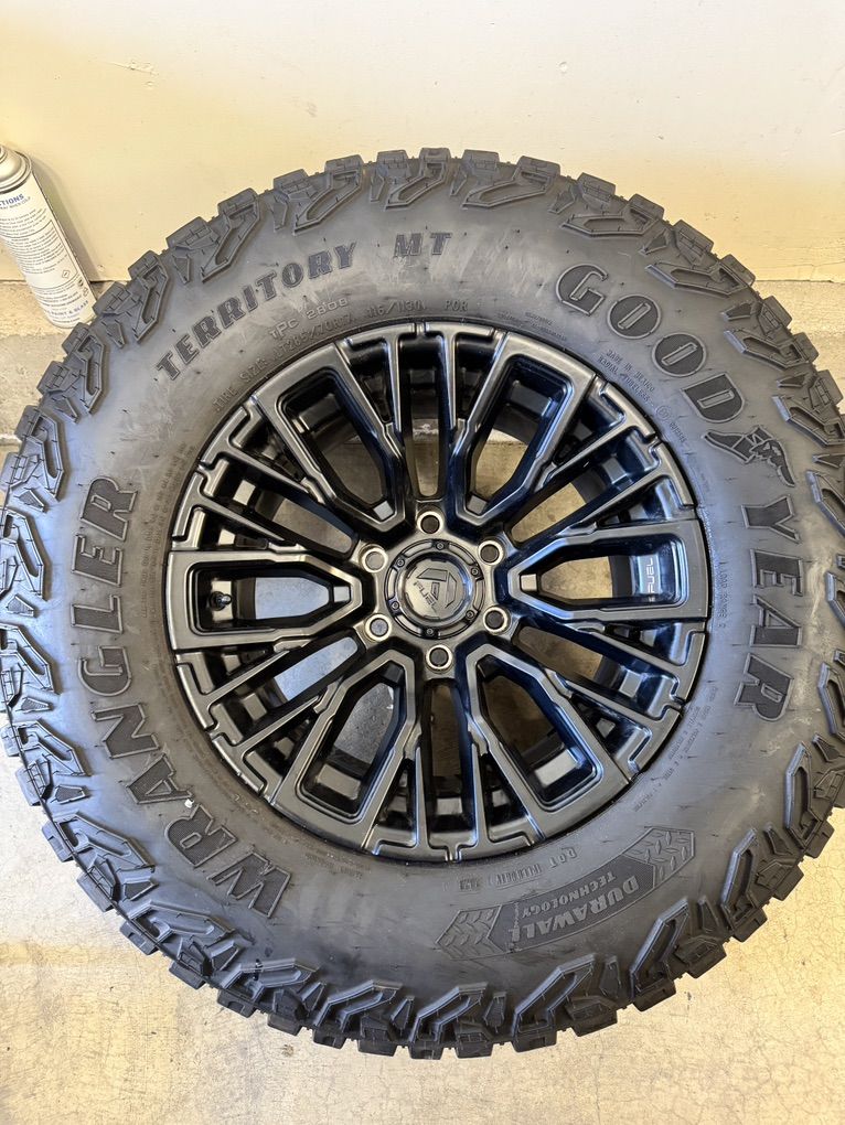17 Fuel Rebar Wheels/Tires For Toyota Tacoma