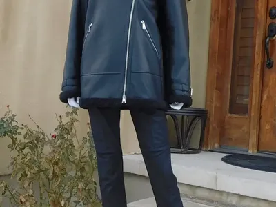 Shearling Aviator Inspired Leather Jacket by S.W.O.R.D. 6.6.44