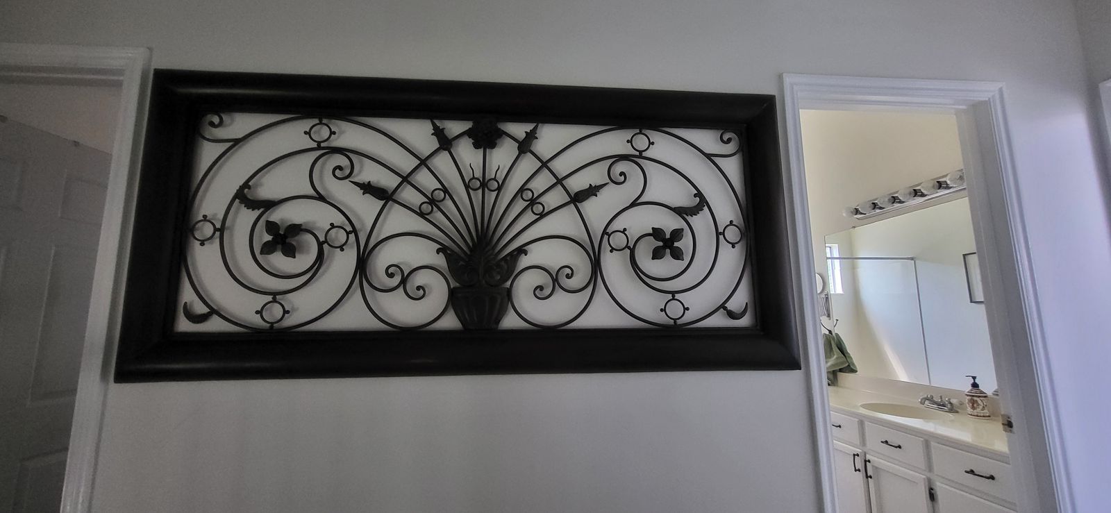 Wall art, metal