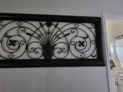 Wall art, metal