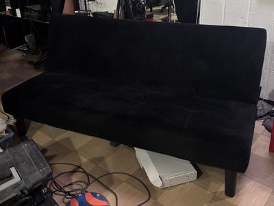 Convertible Black Futon Sofa Bed