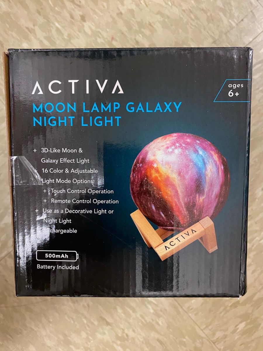 Activa Moon Lamps (2 Included)