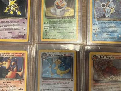 Vintage Pokémon TCG Team Rocket Unlimited Set WOTC Mostly Mint/Near Mint