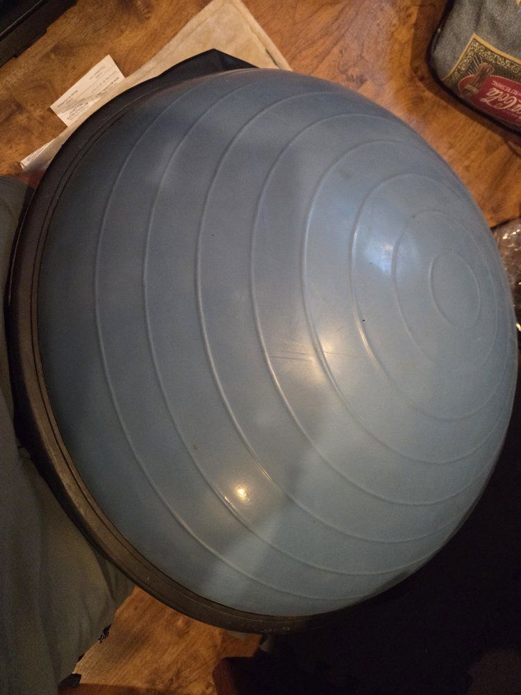 BOSU Balance Trainer Half Exercise Ball Blue