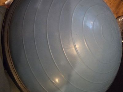 BOSU Balance Trainer Half Exercise Ball Blue