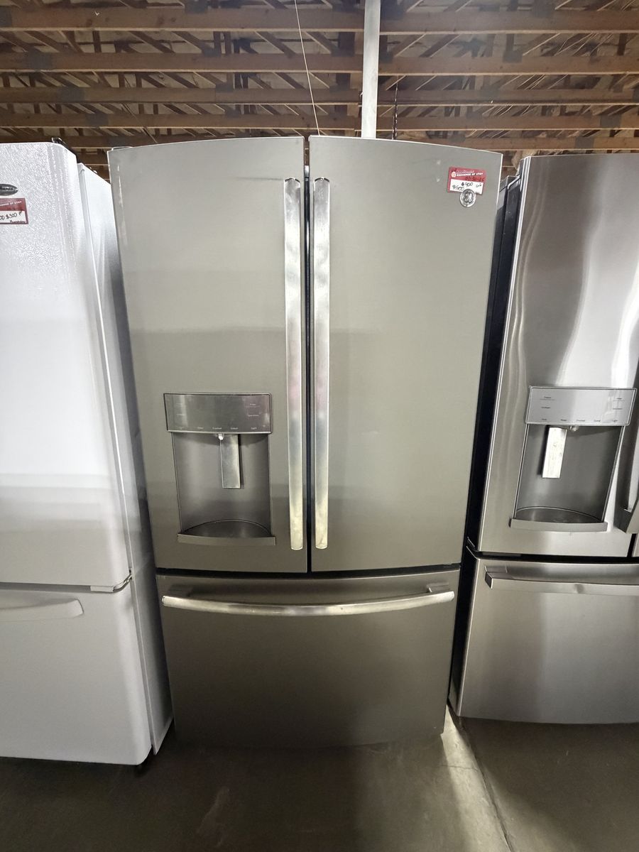 HUGE DEALS NOW! GE SLATE FRENCHDOOR FRIDGE
