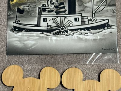 Rare Disney art coasters