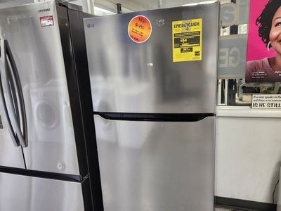 LG Stainless Steel Top Freezer Refrigerator - Brand New