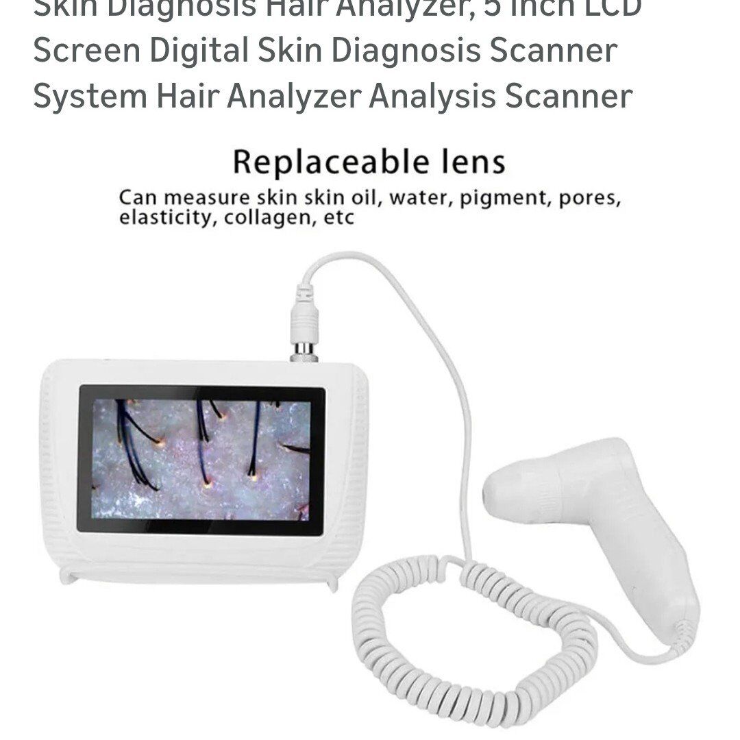 Skin Diagnosis Hair Analyzer 5" Screen