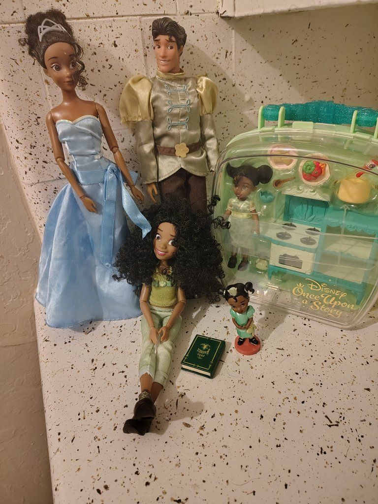 Tiana princess and the frog Disney toy set