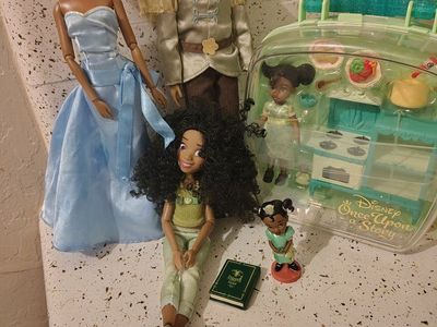 Tiana princess and the frog Disney toy set