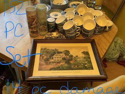 Currier & Ives Dishes and related items