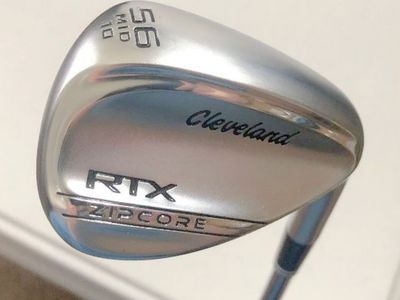 Cleveland RTX ZipCore Wedge Tour Satin 56° / 10 MID RH Steel w/Golf Pride Tour Velvet Grips - NEW